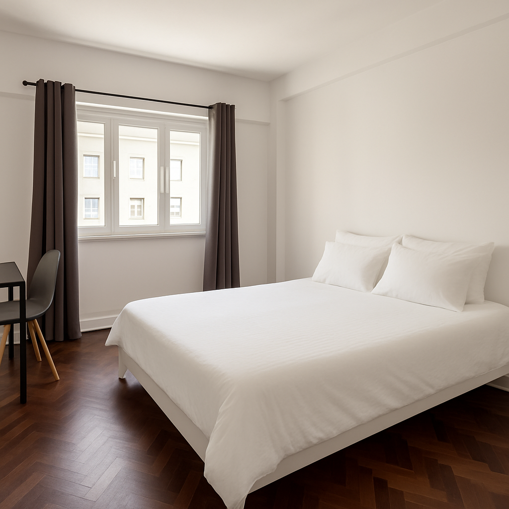 Big and modern Double Room 3 in Alto do Pina em lisboa – foto 1 de 3