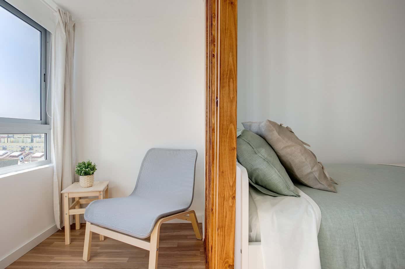 Sunny Single-Bed Room 7 with Beautiful View em Alto do Pina, lisboa – foto 4 de 14