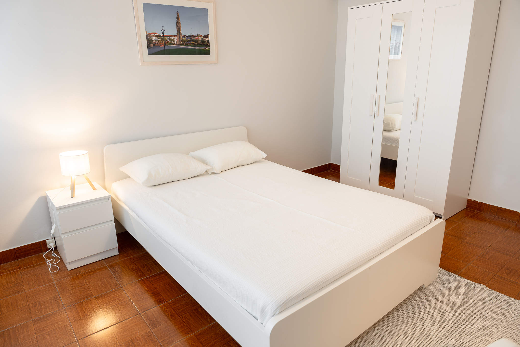Bedroom 1 in Serra do Pilar Flat in Santa Marinha, porto – photo 2 of 19
