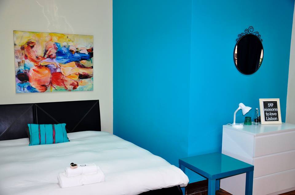 Spacious Double Room 2 with Natural Light em lisboa – foto 1 de 2
