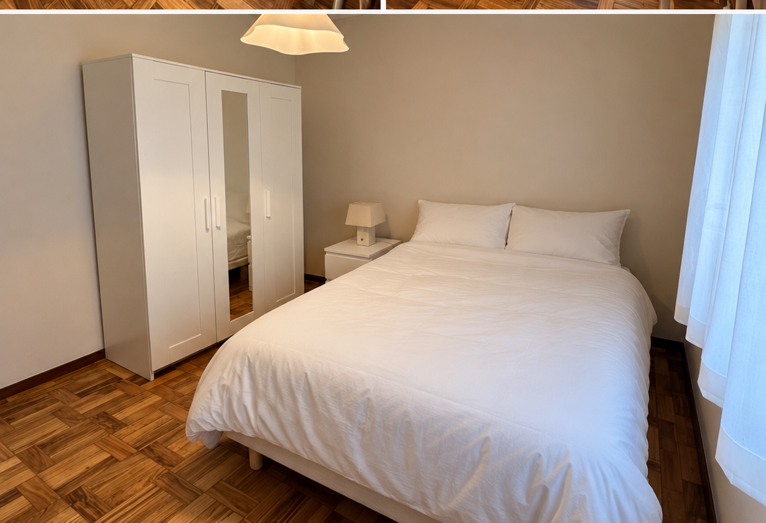 Bedroom 6 in Gaia Flat in Mafamude, Vila Nova de Gaia – photo 3 of 19